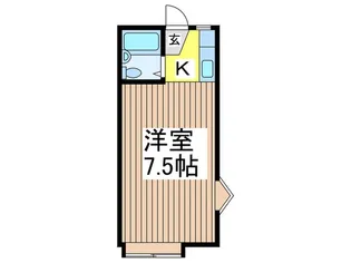 プラリネットハイツ【1階】の間取り