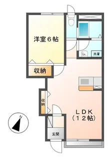千葉県茂原市下永吉【アパート】の間取り