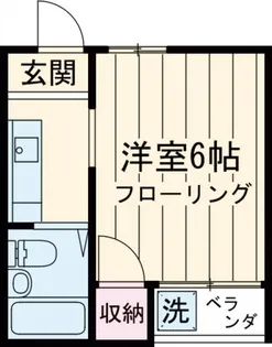 プレイス水平館【2階】の間取り