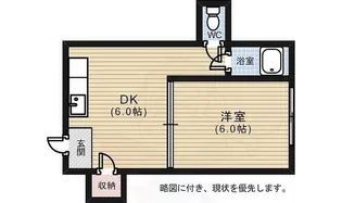 二葉ビル B棟【1階】の間取り