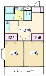 埼玉県朝霞市岡1【マンション】の間取り