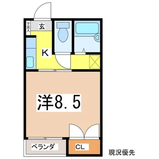パンション・オスタル48【2階】の間取り