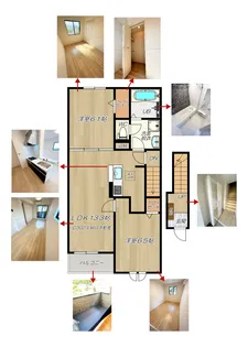 Gently・SHINE I棟(ジェントリーシャイン)【2階】の間取り