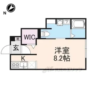 RUSH1【1階】の間取り