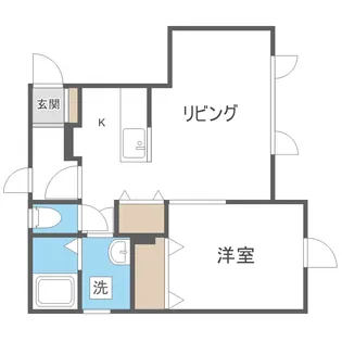 ノースポート【1階】の間取り
