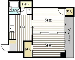 和田ビル【2階】の間取り