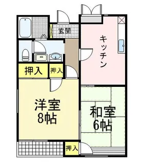センチュリーアピア【2階】の間取り