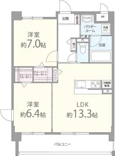 セレステ ユノ【1階】の間取り