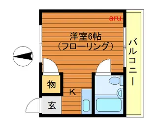 東京都武蔵野市吉祥寺東町3【アパート】の間取り