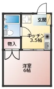 プレジール谷田【2階】の間取り
