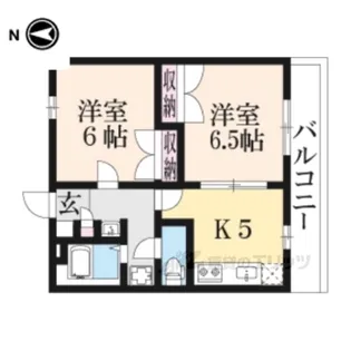 レオパレスOHI2【3階】の間取り