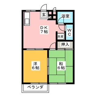 エントピアM【2階】の間取り
