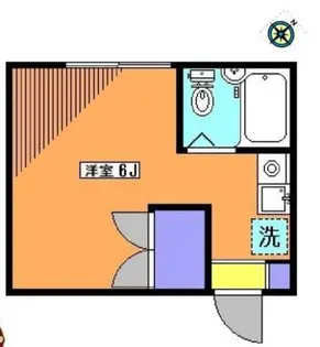 メゾンコスモス【2階】の間取り