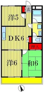 ルミエールI【3階】の間取り