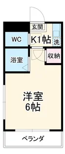 ラ・シャンブル【1階】の間取り