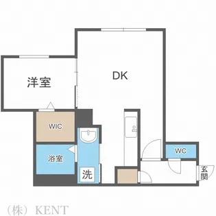 サンヴィレッジ琴似II【4階】の間取り