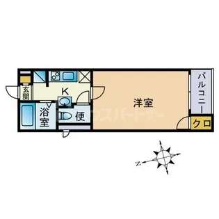 トリファイン草加【1階】の間取り