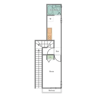 東京都目黒区中目黒4【一戸建】の間取り