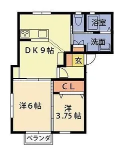 Alang【1階】の間取り