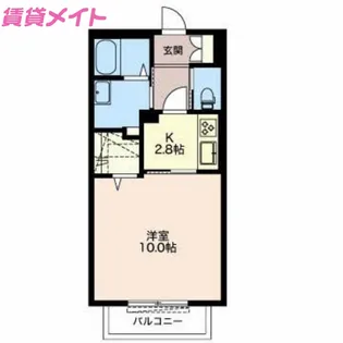 アクシアII【1階】の間取り