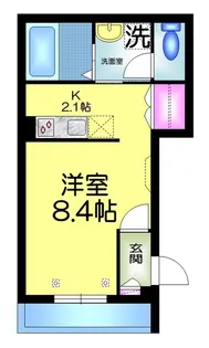 パセオ向島【1階】の間取り