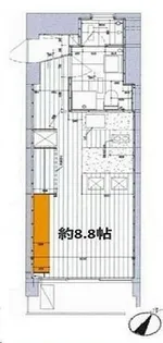 東京都渋谷区恵比寿西2【マンション】の間取り