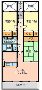 東京都世田谷区船橋7【マンション】の間取り