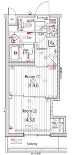 東京都練馬区豊玉中3【マンション】の間取り