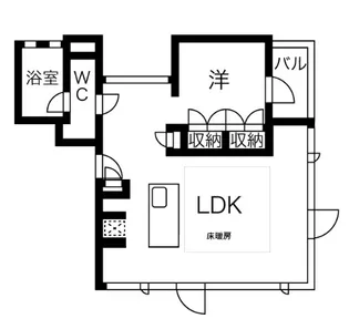 ESCENARIO OMOTESANDO【3階】の間取り