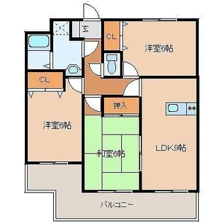 リベア船小屋【3階】の間取り