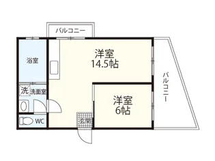 Award古江【3階】の間取り