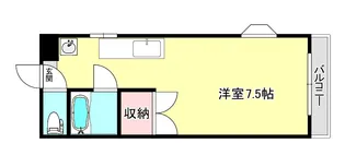 イレブン第二ビル【2階】の間取り