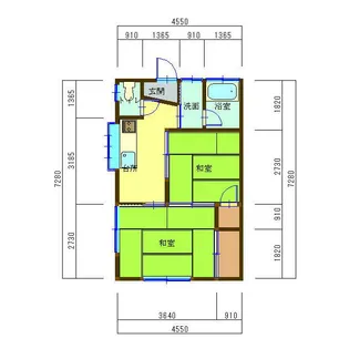 サンハイム【2階】の間取り