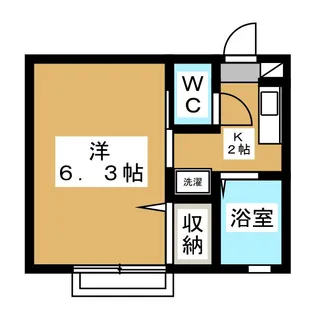 クリーンハイツ【1階】の間取り
