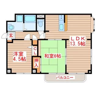 PrierII【7階】の間取り