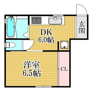 長谷川文化【2階】の間取り