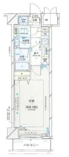 セ・ジョリ王子【5階】の間取り