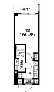 プレール・ドゥーク駒沢公園【3階】の間取り