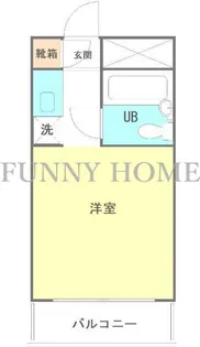 東京都目黒区上目黒4【マンション】の間取り