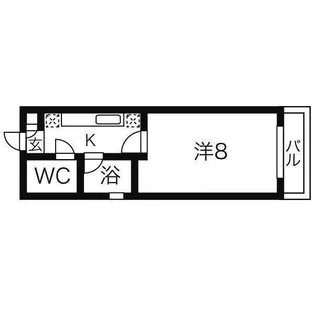 パレット【2階】の間取り