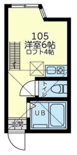 ユナイト生麦エルズワース【1階】の間取り