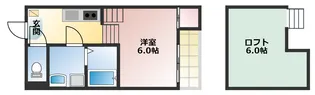 リバーサイド露橋【1階】の間取り