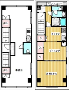 STR中板橋駅前ビル【2階】の間取り