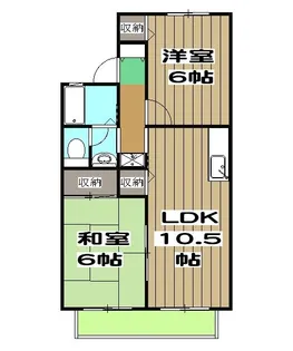 エスペランサ【1階】の間取り