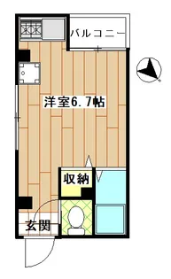 ファインクリスタル【3階】の間取り