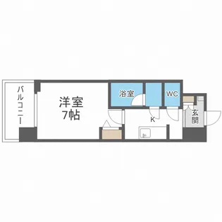 Splendide NAMBAIII【2階】の間取り