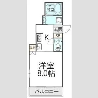 norma jean~ノーマジーン~【2階】の間取り