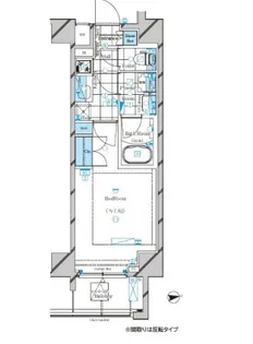 東京都新宿区東五軒町【マンション】の間取り