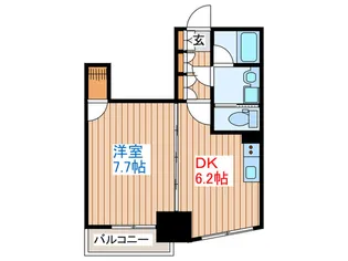 マルタマファイブリッジ【5階】の間取り