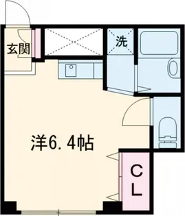 コーポヒルカワ【2階】の間取り